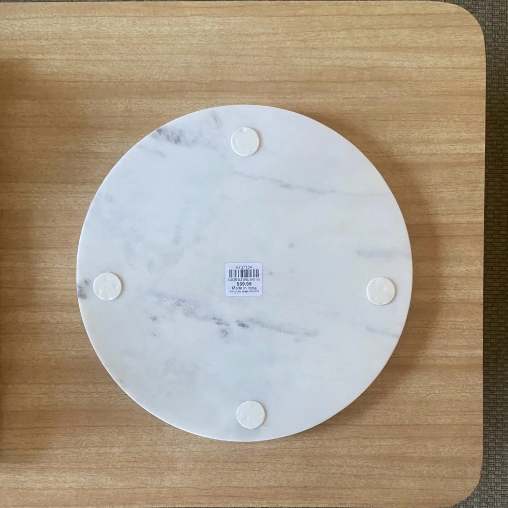 Sur La Table marble plate/board